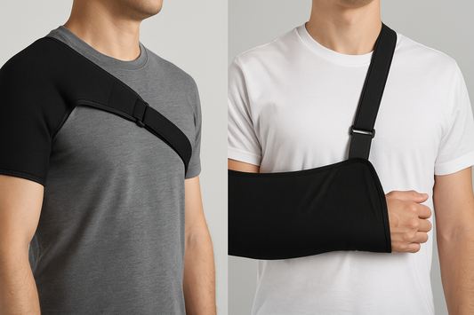 Shoulder Brace vs Sling: What’s the Difference and Which One Do You Need?