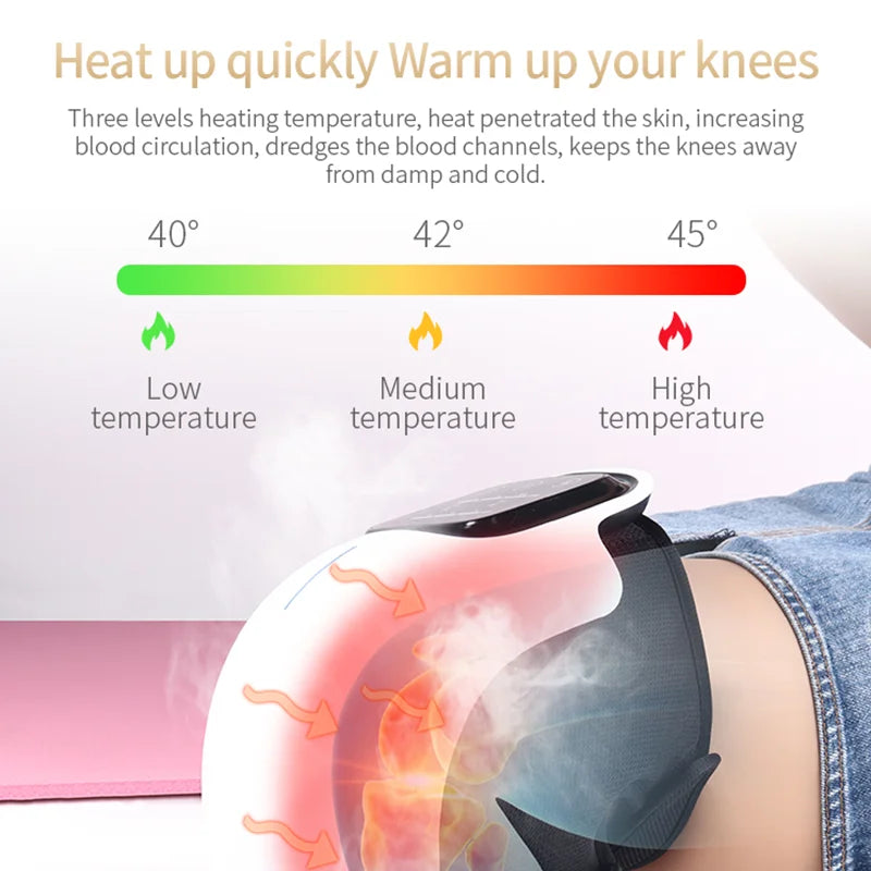 BetterSpine™ ReliefTherm Knee Massager